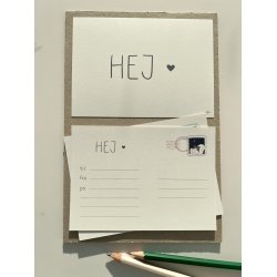 HEJ, TAK &amp; UNDSKYLD, kort A6