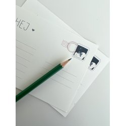 HEJ, TAK &amp; UNDSKYLD, kort A6