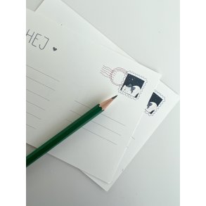 HEJ, TAK & UNDSKYLD, kort A6