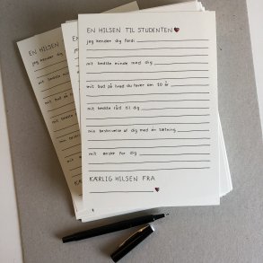 En hilsen til studenten